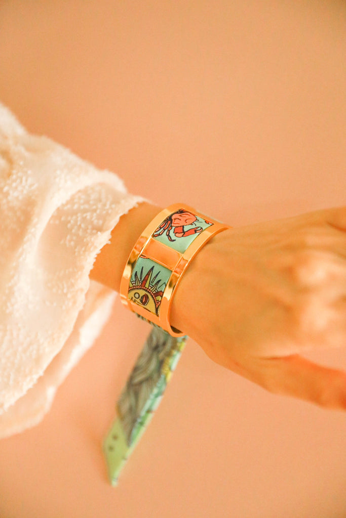 Artistic Design on Your Wrist: 5 Reasons to Fall in Love with Our Silk Scarf Bracelet