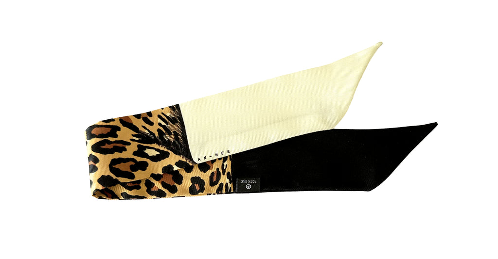 Silk Ribbon Leopard