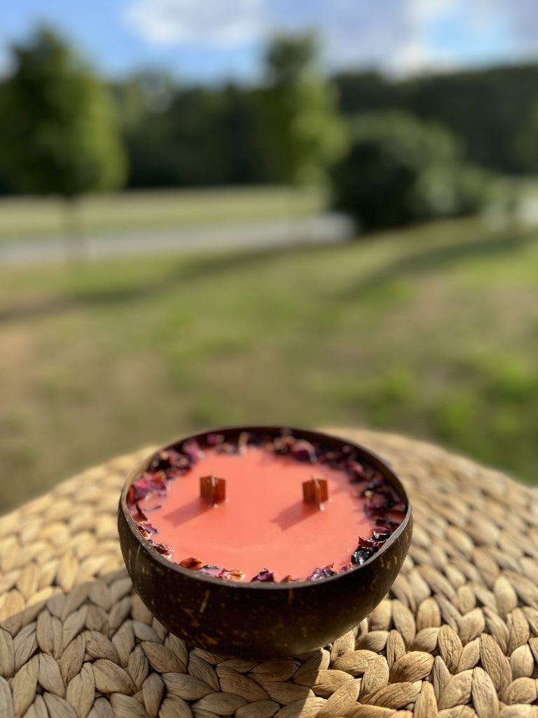 Coconut Bowl Soya Candle