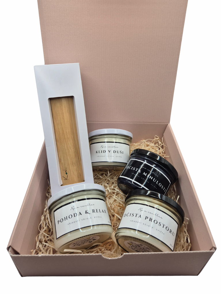 Gift box Koshi + Spiritual Candles